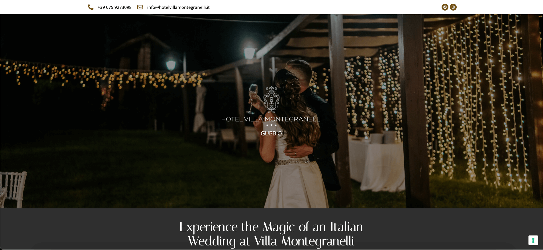 Villa MonteGranelli Wedding